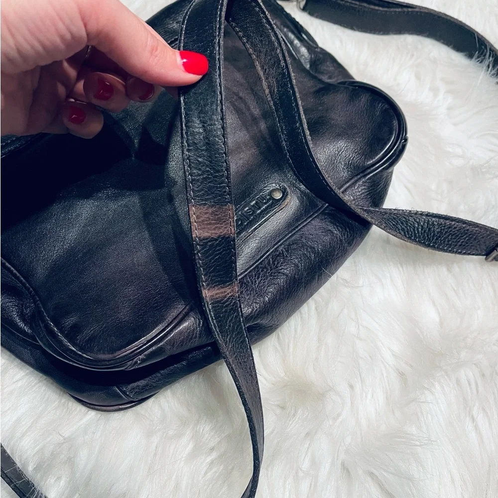 Bed Stu black leather